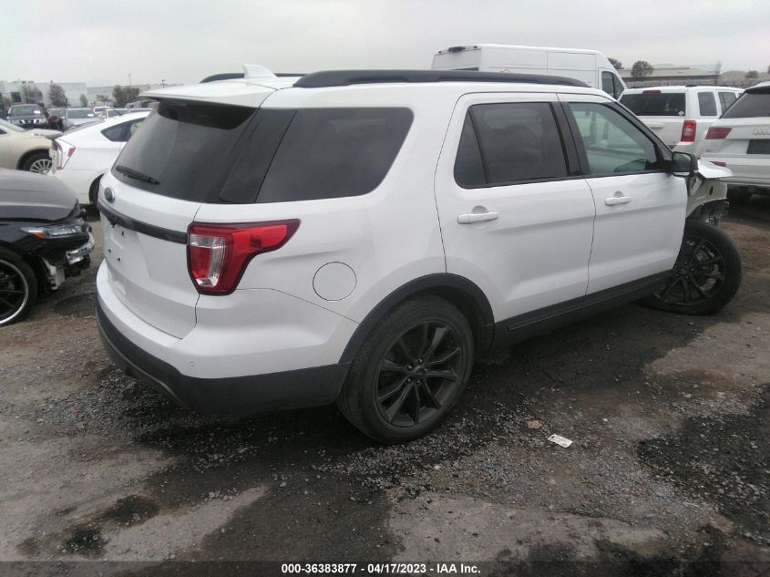 2017 FORD EXPLORER XLT - 1FM5K7D86HGD99620