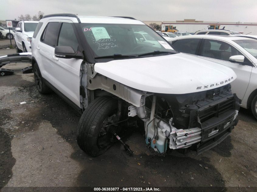 2017 FORD EXPLORER XLT - 1FM5K7D86HGD99620