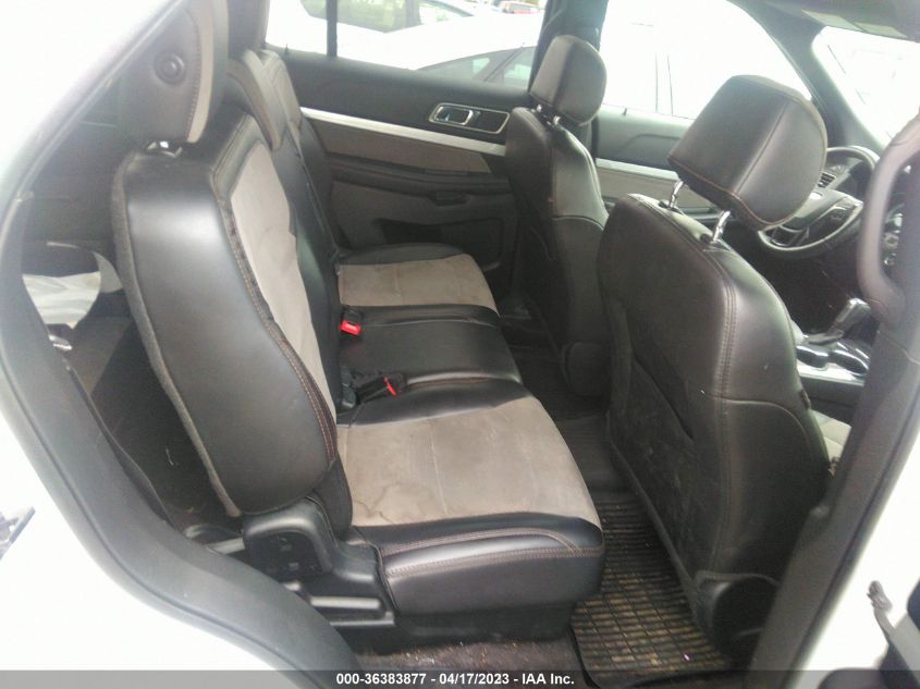 2017 FORD EXPLORER XLT - 1FM5K7D86HGD99620