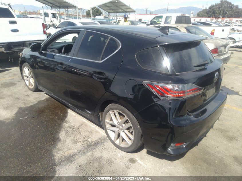 2016 LEXUS CT 200H HYBRID - JTHKD5BHXG2252445