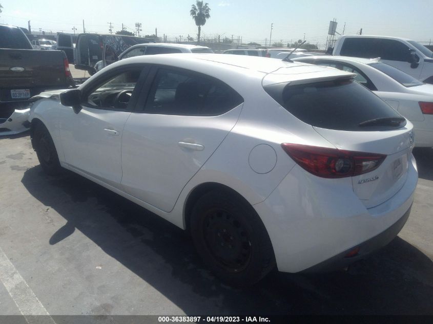 2015 MAZDA MAZDA3 I SPORT - 3MZBM1K70FM204412