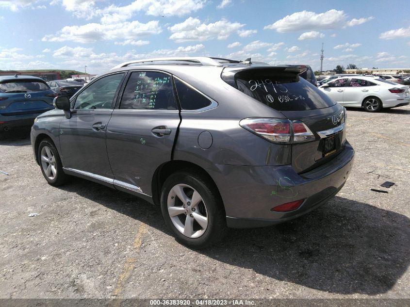 2013 LEXUS RX 350 - 2T2BK1BA9DC182495