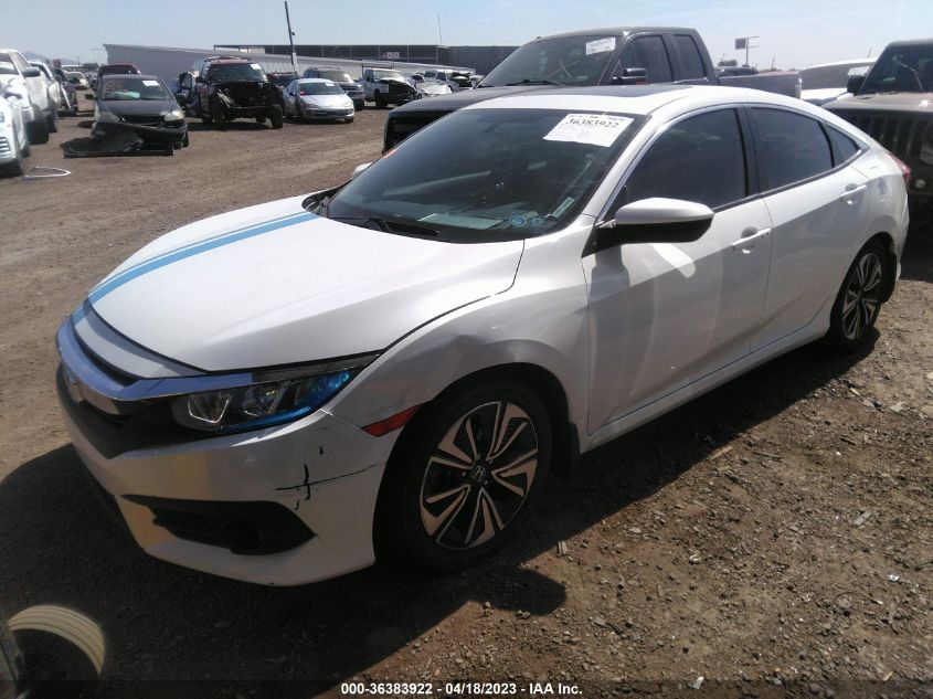 2018 HONDA CIVIC SEDAN EX-T - JHMFC1F31JX039633