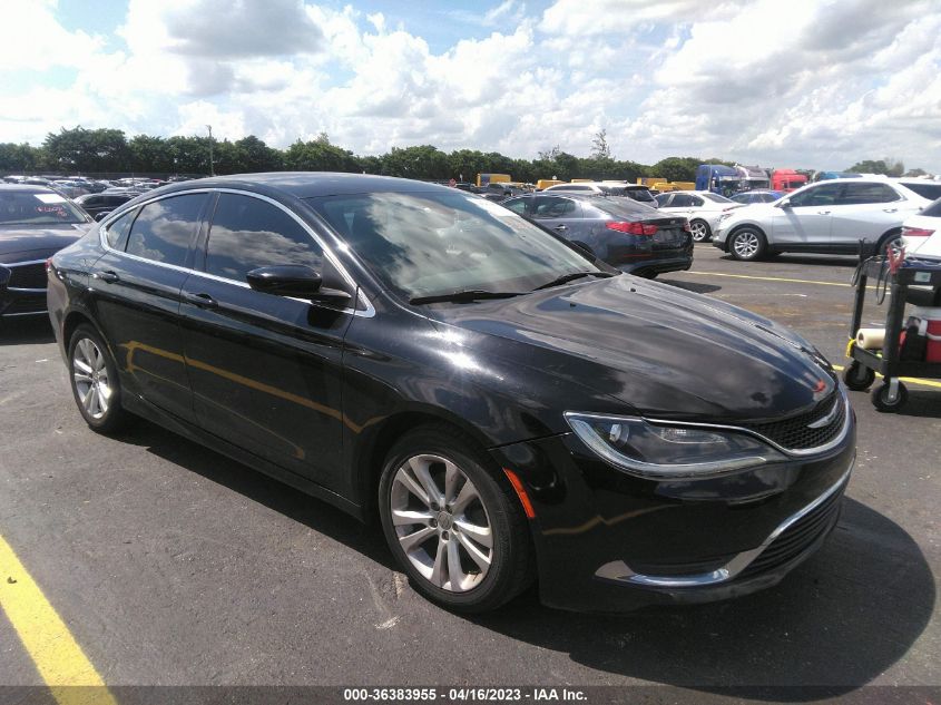 2015 CHRYSLER 200 LIMITED - 1C3CCCAB1FN671327
