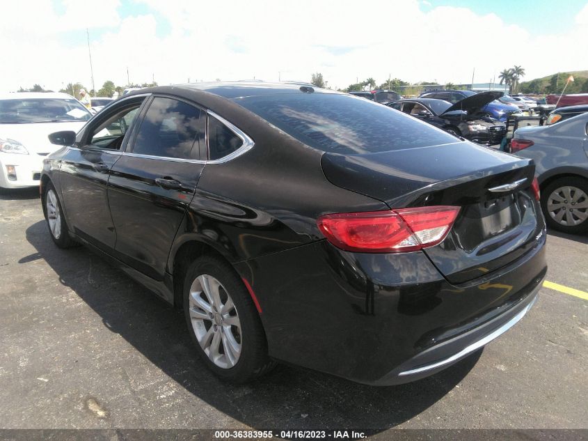 2015 CHRYSLER 200 LIMITED - 1C3CCCAB1FN671327