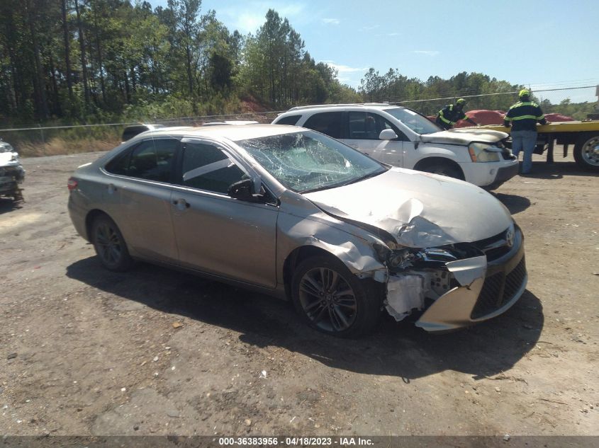 2017 TOYOTA CAMRY SE - 4T1BF1FK9HU305521