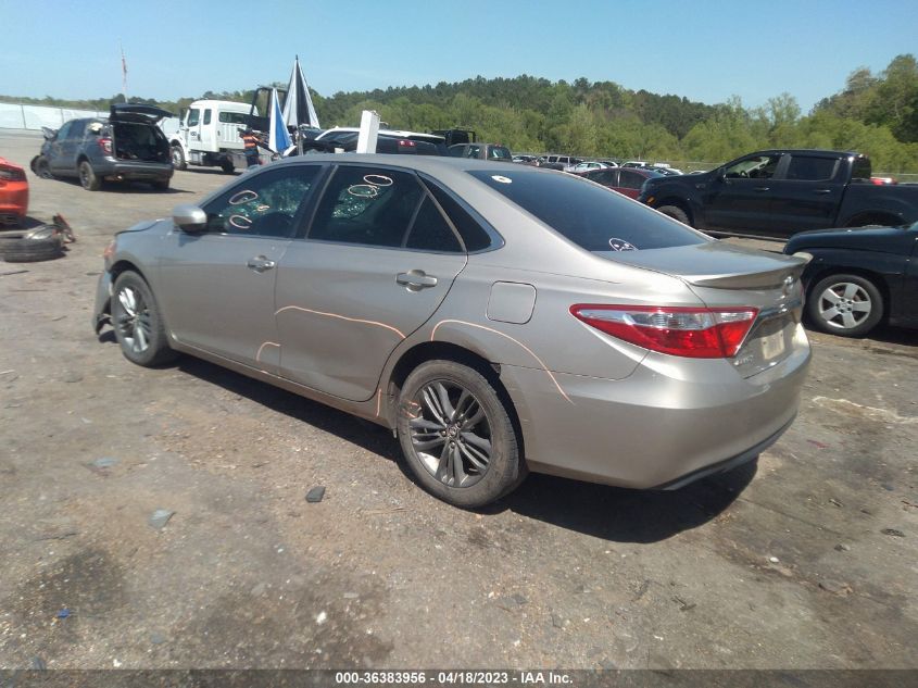 2017 TOYOTA CAMRY SE - 4T1BF1FK9HU305521
