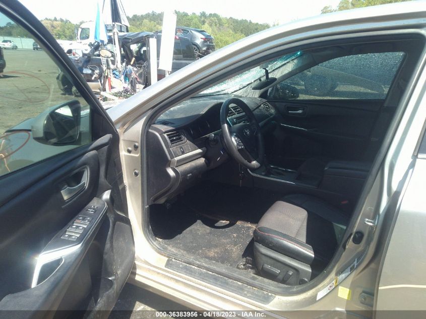 2017 TOYOTA CAMRY SE - 4T1BF1FK9HU305521