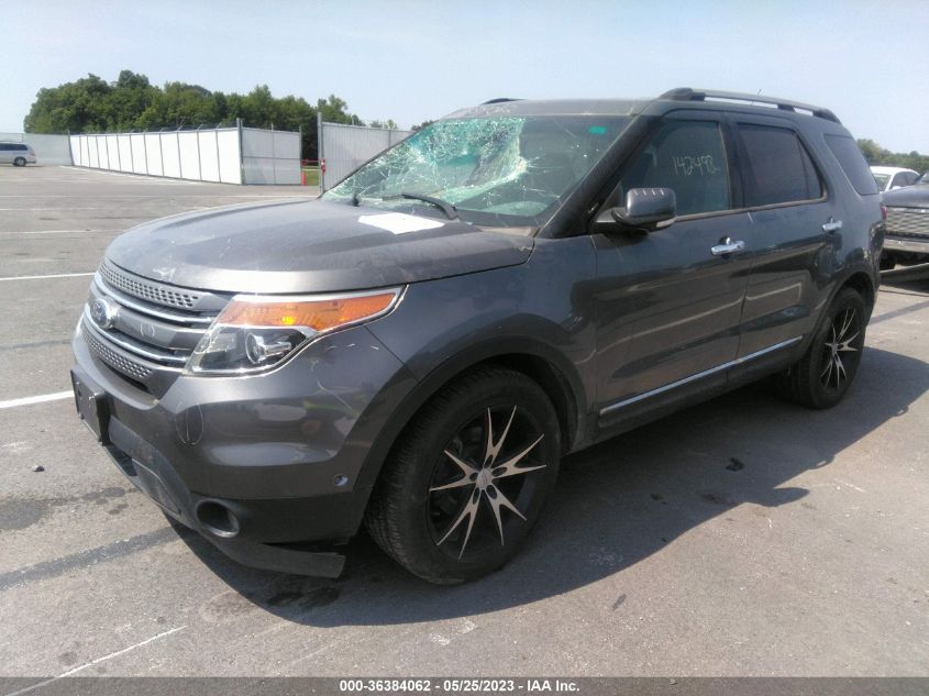 2013 FORD EXPLORER LIMITED - 1FM5K8F83DGA53490