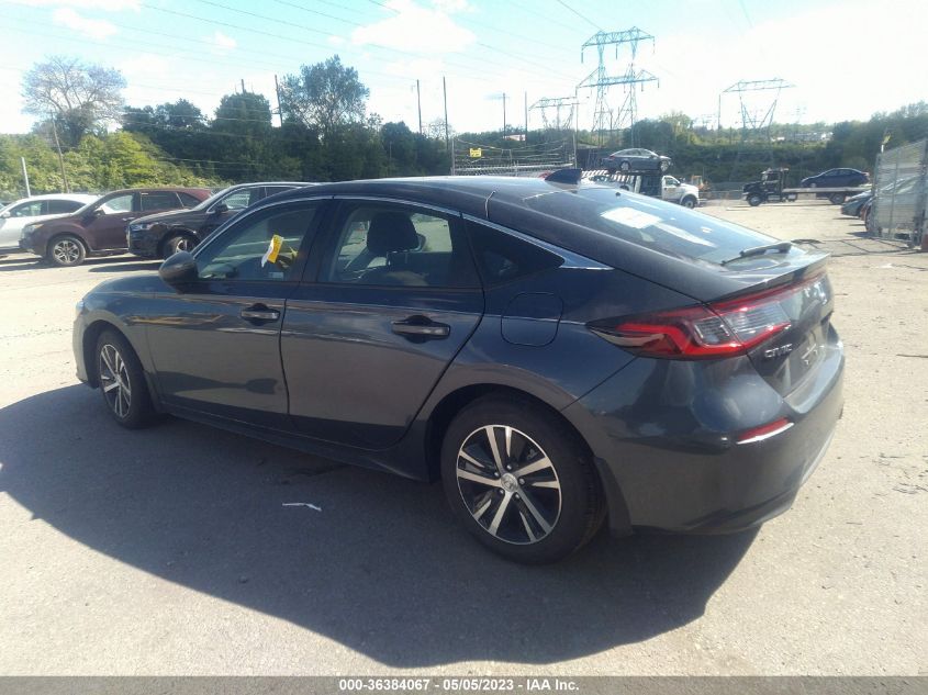 2022 HONDA CIVIC HATCHBACK LX - 19XFL2H53NE007438