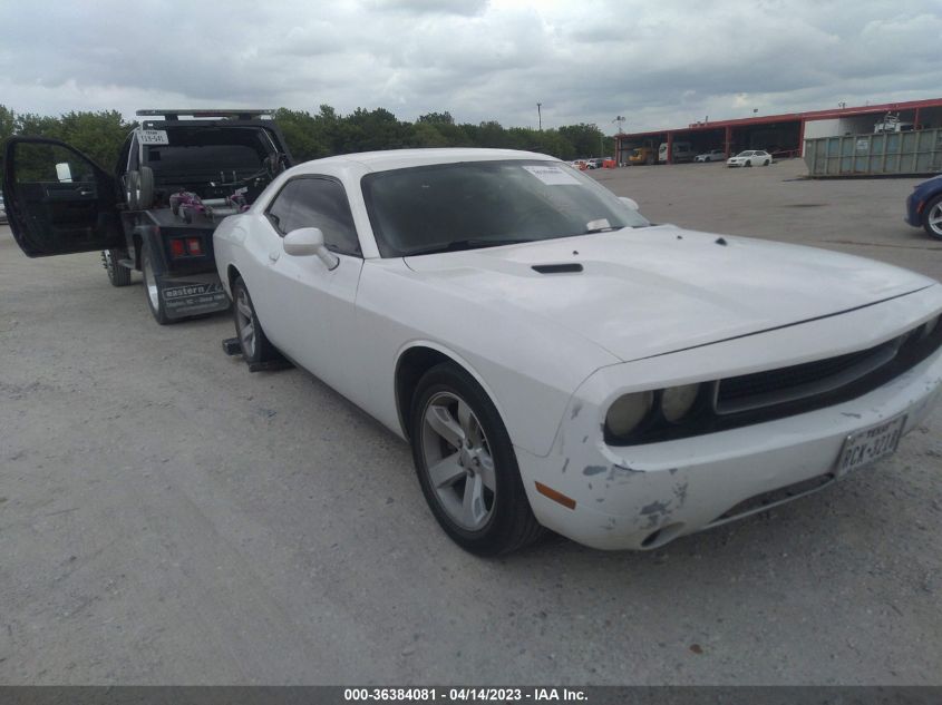 2013 DODGE CHALLENGER SXT - 2C3CDYAG7DH510508