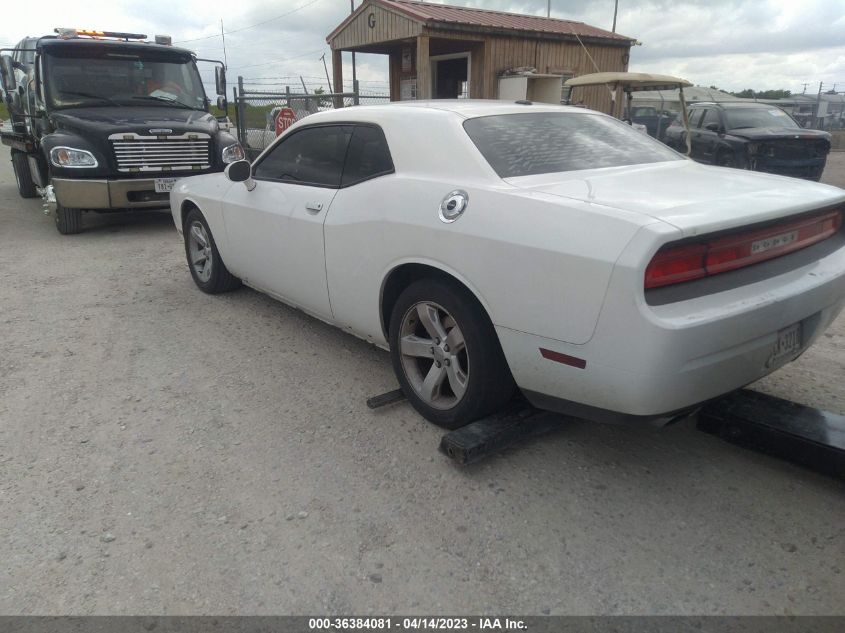 2013 DODGE CHALLENGER SXT - 2C3CDYAG7DH510508