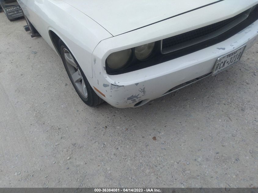 2013 DODGE CHALLENGER SXT - 2C3CDYAG7DH510508
