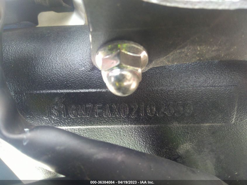 2013 SUZUKI GSX-R600 - JS1GN7FAXD2102659