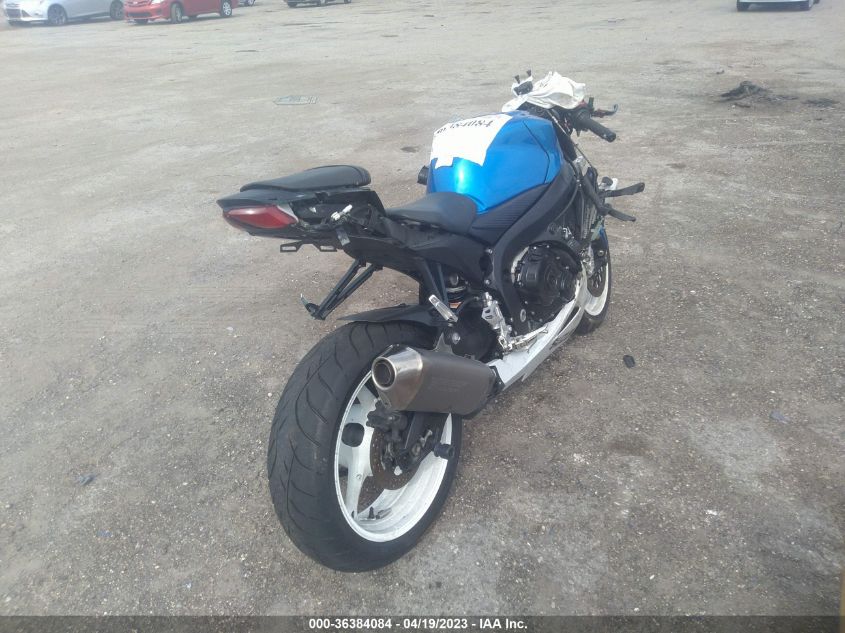 2013 SUZUKI GSX-R600 - JS1GN7FAXD2102659