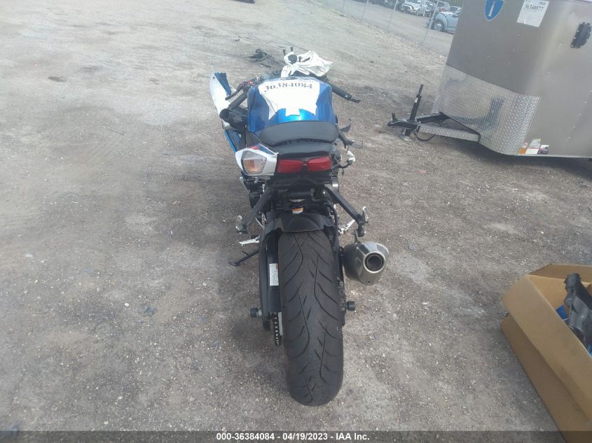 2013 SUZUKI GSX-R600 - JS1GN7FAXD2102659