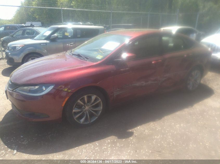 2015 CHRYSLER 200 S - 1C3CCCDG1FN530295