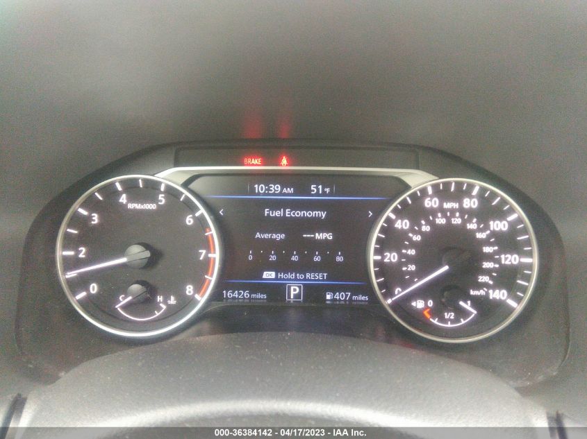 2022 NISSAN ALTIMA 2.5 SV - 1N4BL4DV3NN313914