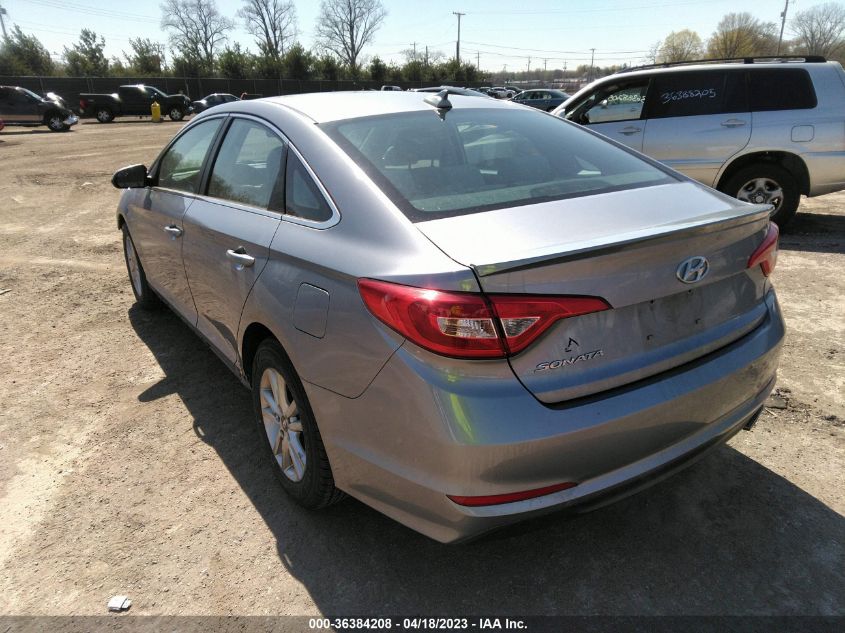 2016 HYUNDAI SONATA 2.4L SE - 5NPE24AF3GH349371