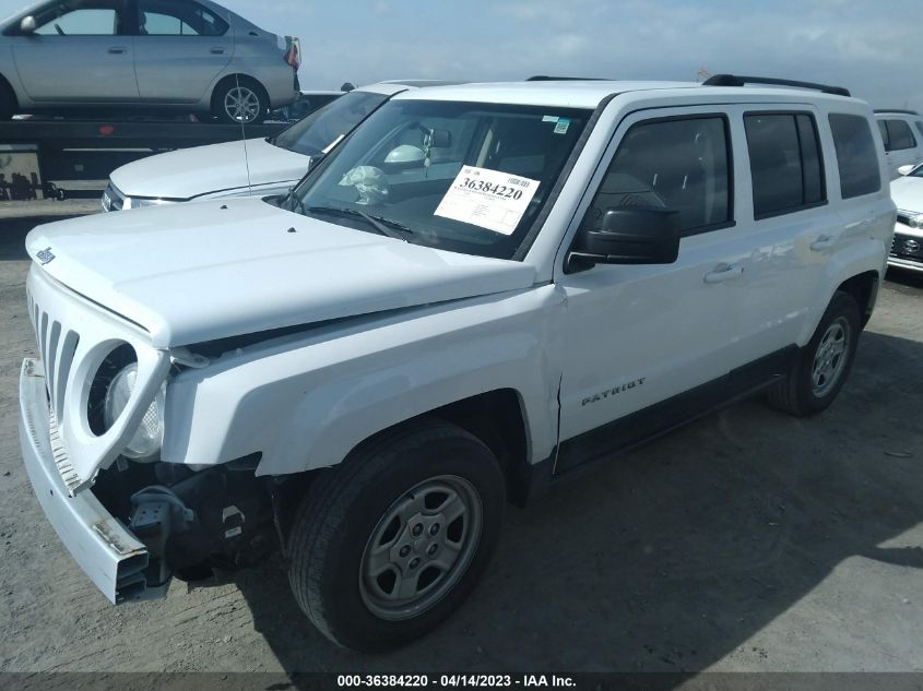 2015 JEEP PATRIOT SPORT - 1C4NJPBA0FD341126