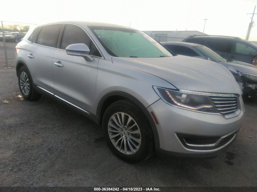 2016 LINCOLN MKX SELECT - 2LMTJ6KR4GBL24473