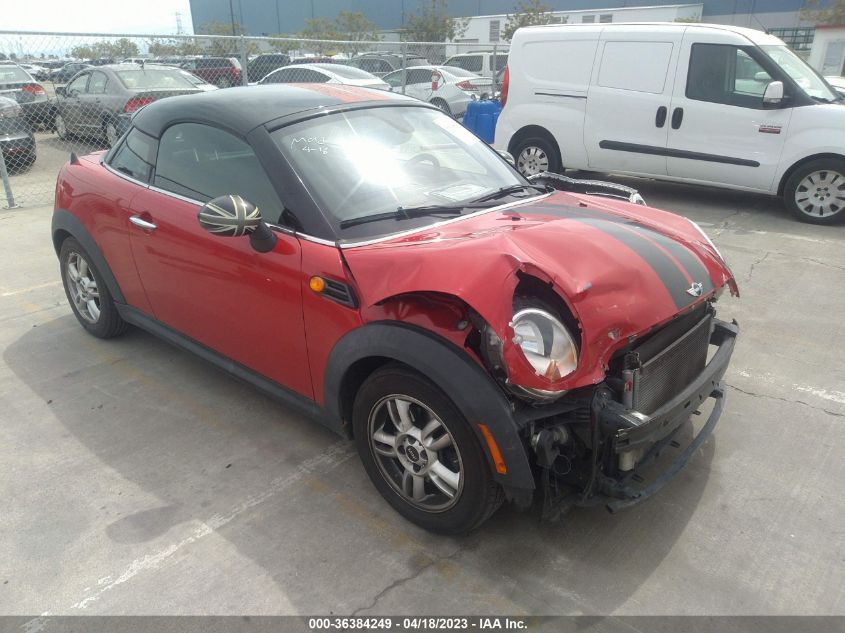 2014 MINI COOPER COUPE - WMWSX1C53ET507866