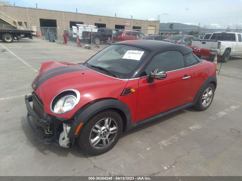 2014 MINI COOPER COUPE - WMWSX1C53ET507866