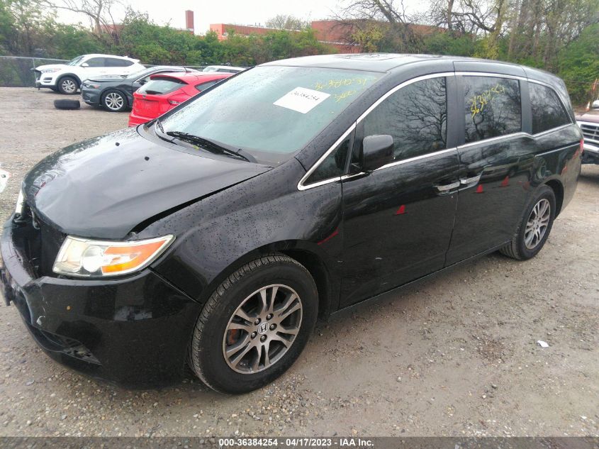 2013 HONDA ODYSSEY EX-L - 5FNRL5H68DB047546