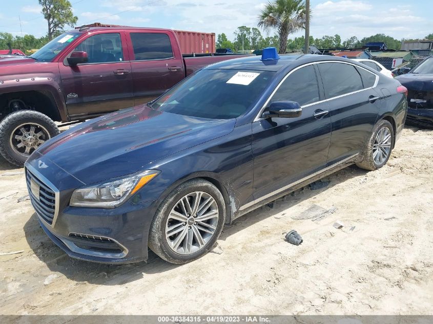 2019 GENESIS G80 3.8L KMTFN4JE5KU313359