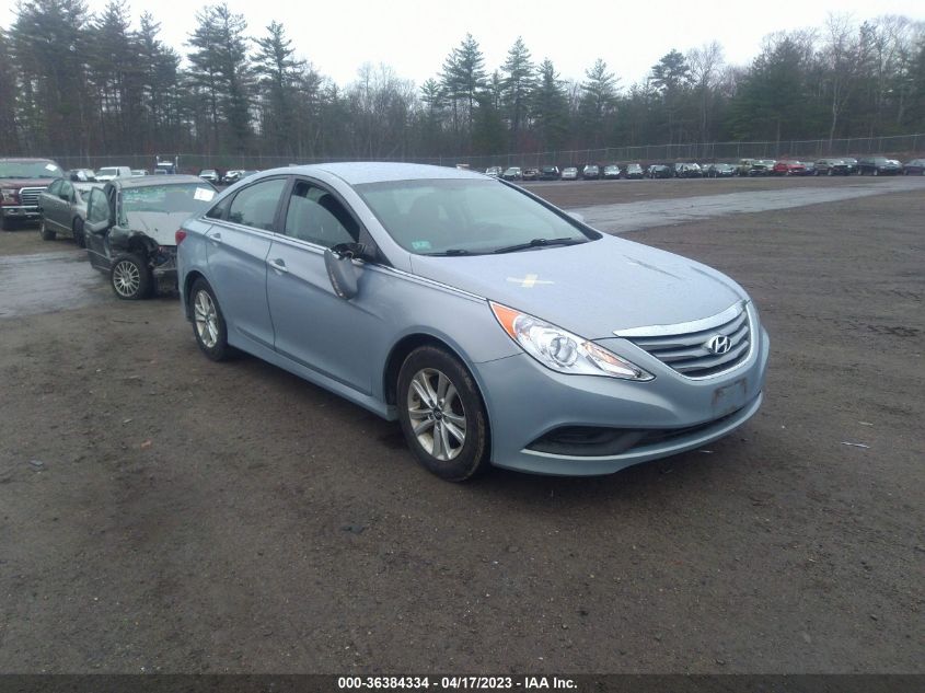 2014 HYUNDAI SONATA GLS - 5NPEB4AC6EH904848