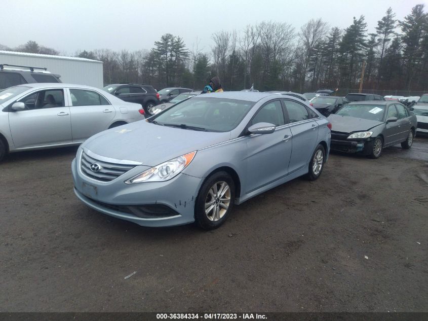 2014 HYUNDAI SONATA GLS - 5NPEB4AC6EH904848