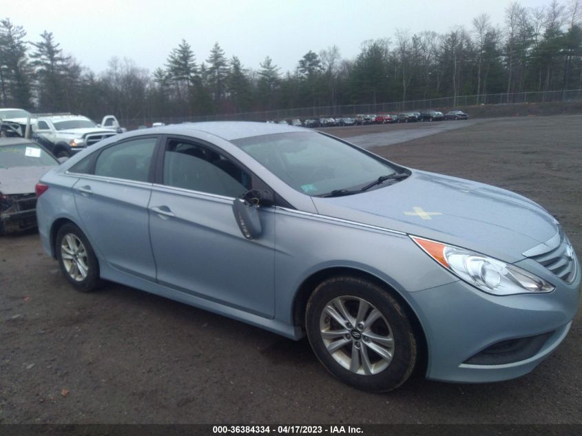 2014 HYUNDAI SONATA GLS - 5NPEB4AC6EH904848