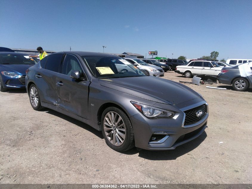2019 INFINITI Q50 3.0T LUXE - JN1EV7APXKM517736
