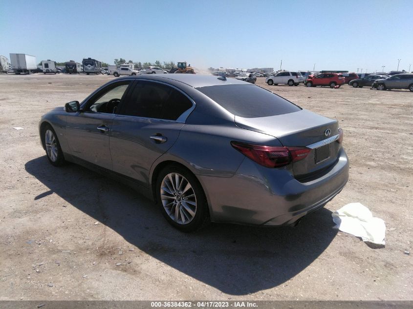 2019 INFINITI Q50 3.0T LUXE - JN1EV7APXKM517736