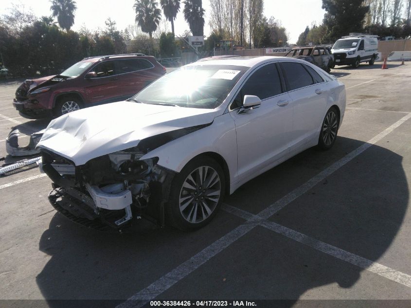 2017 LINCOLN MKZ HYBRID RESERVE - 3LN6L5MU6HR653533