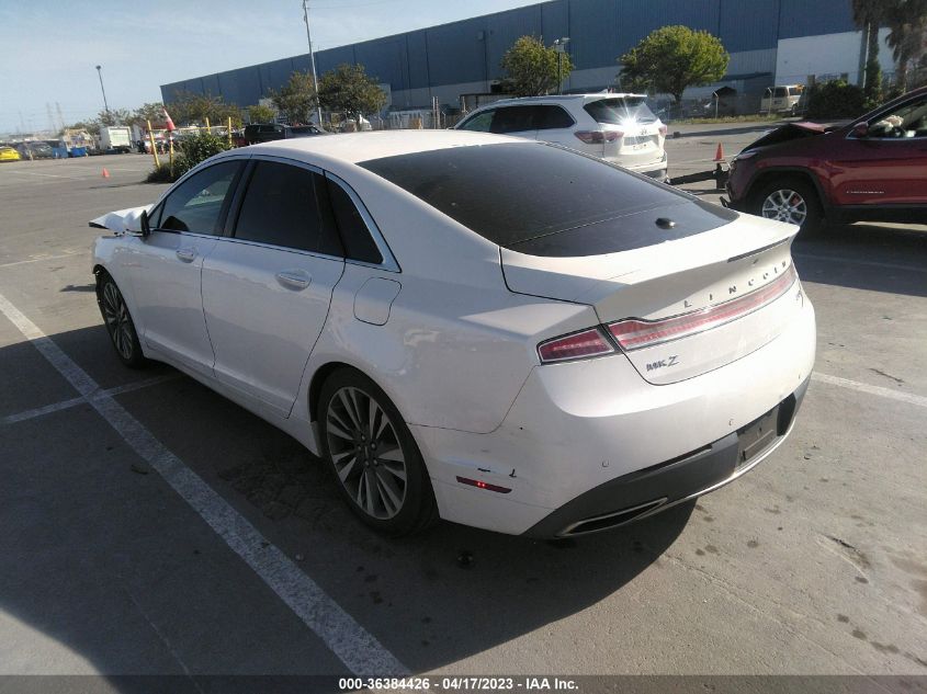 2017 LINCOLN MKZ HYBRID RESERVE - 3LN6L5MU6HR653533