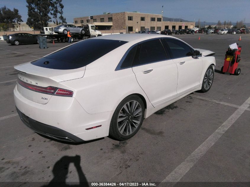 2017 LINCOLN MKZ HYBRID RESERVE - 3LN6L5MU6HR653533