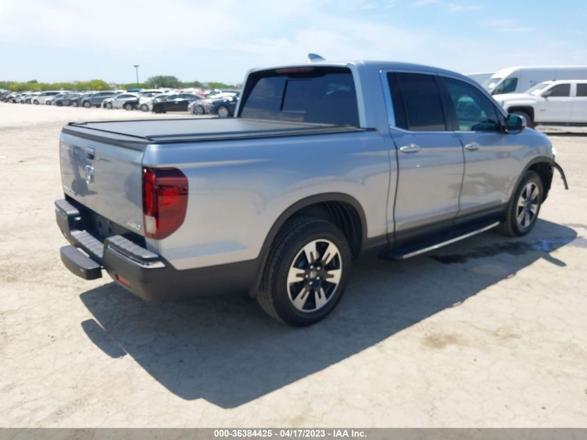 2020 HONDA RIDGELINE RTL - 5FPYK3F56LB024284