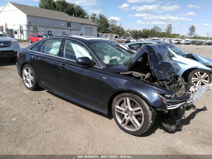 2016 AUDI A6 2.0T PREMIUM PLUS - WAUGFAFC5GN077591