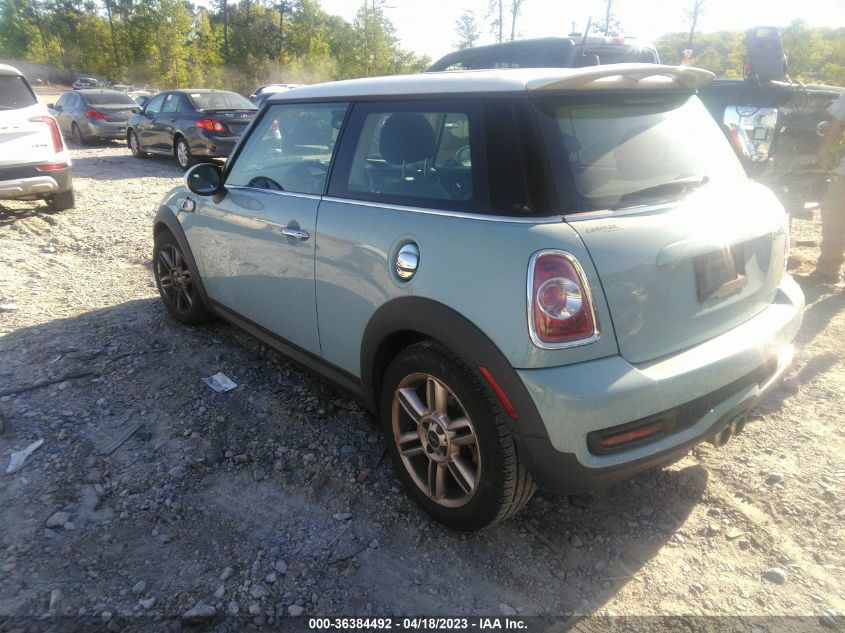2013 MINI COOPER HARDTOP S - WMWSV3C50DT390554