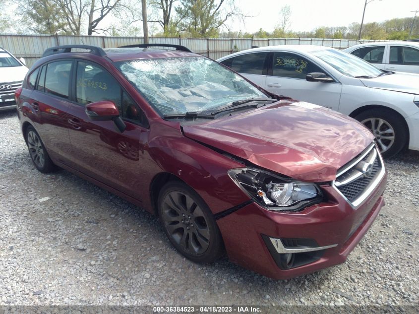 2015 SUBARU IMPREZA WAGON 2.0I SPORT PREMIUM - JF1GPAU64F8227321