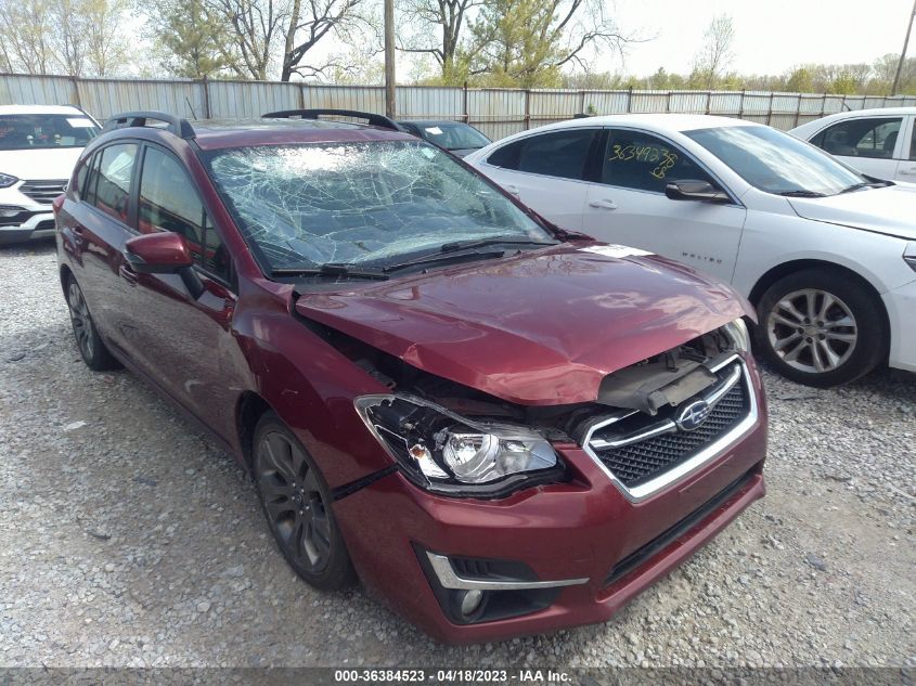 2015 SUBARU IMPREZA WAGON 2.0I SPORT PREMIUM - JF1GPAU64F8227321