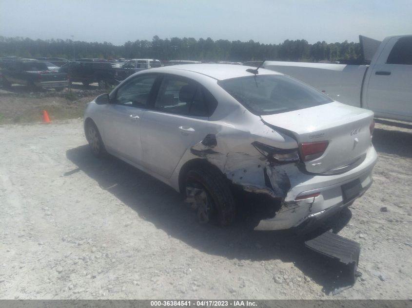 2022 KIA RIO LX - 3KPA24ADXNE499055