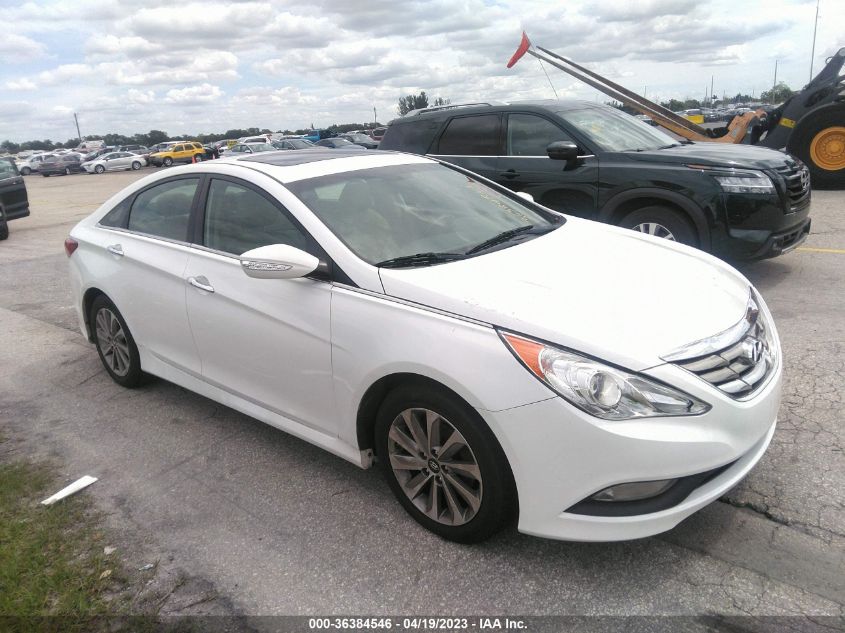 2014 HYUNDAI SONATA LIMITED - 5NPEC4AC4EH890705