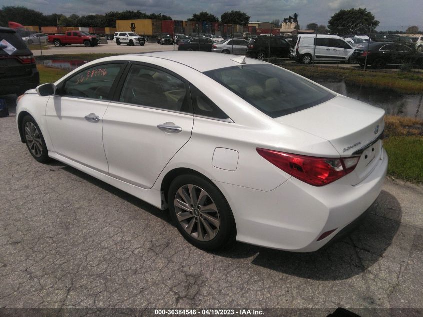 2014 HYUNDAI SONATA LIMITED - 5NPEC4AC4EH890705