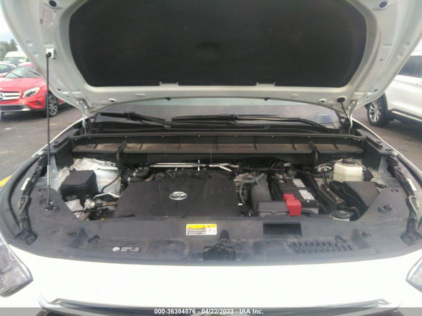 2021 TOYOTA HIGHLANDER LIMITED/PLATINUM - 5TDYZRAHXMS529928