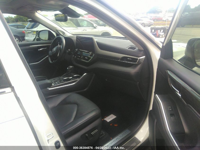 2021 TOYOTA HIGHLANDER LIMITED/PLATINUM - 5TDYZRAHXMS529928
