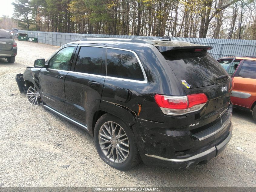 2017 JEEP GRAND CHEROKEE SUMMIT - 1C4RJFJG9HC658588