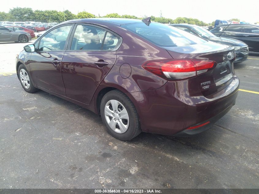 2018 KIA FORTE LX - 3KPFK4A76JE269314