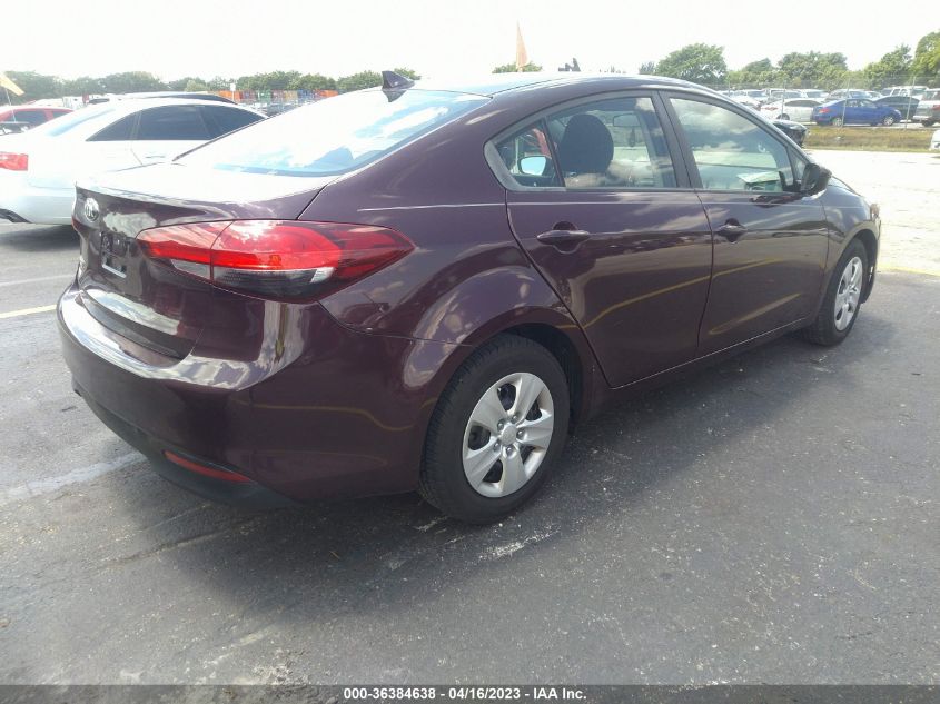 2018 KIA FORTE LX - 3KPFK4A76JE269314
